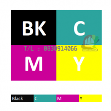หมึกสี cyan และ magenta คือ สีอะไร? bk , c , m , y คือสี